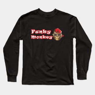 Rapper funky monkey Long Sleeve T-Shirt